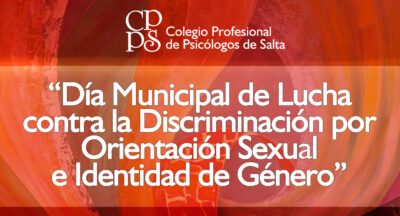 Día Municipal de Lucha  contra la Discriminación por Orientación Sexual  e Identidad de Género