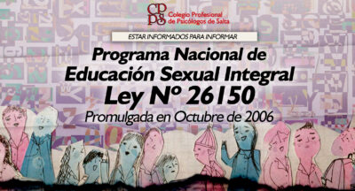 Programa Nacional de Educación Sexual Integral – Ley N 26150