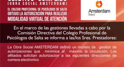 Modalidad virtual de atención – Amsterdam Salud