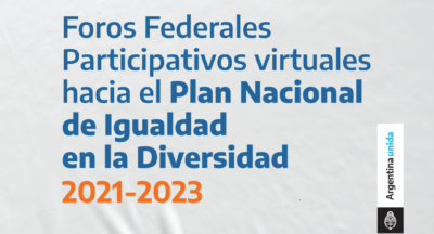 Nota 134º- FePRA- Foro de participación MMGyD – Plan Nacional de Igualdad en la Diversidad 2021-2023