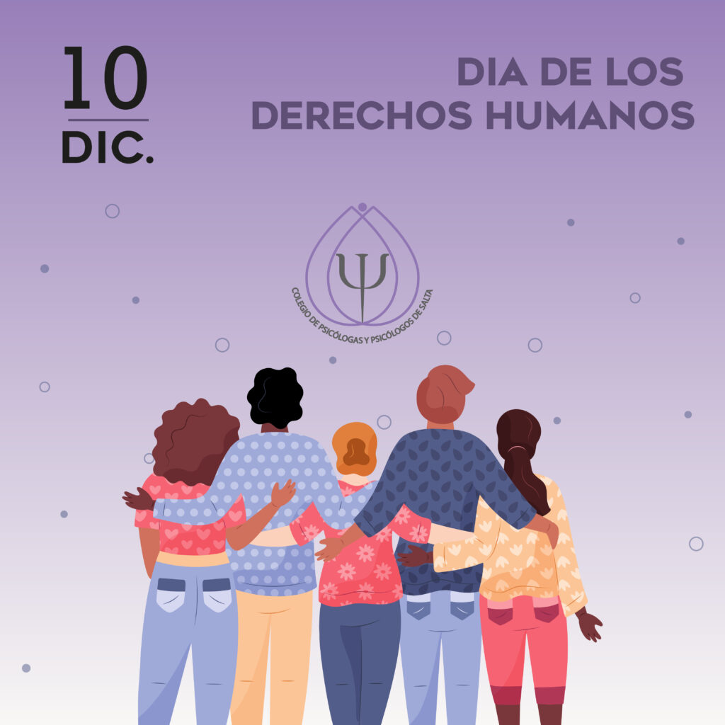 10 DE DICIEMBRE: DÍA MUNDIAL DE LOS DERECHOS HUMANOS