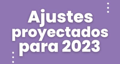 RESOLUCIÓN 032/2023: CUADRO DE AJUSTES HASTA AGOSTO