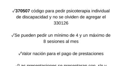 Nuevas Disposiciones para Discapacidad