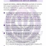 Información sobre Sesiones IPS