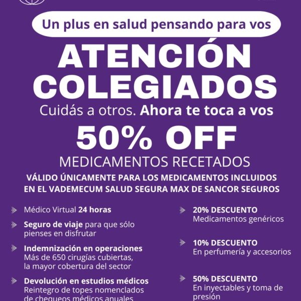 Convenio para matriculados con Farmacias SAN FRANCISCO