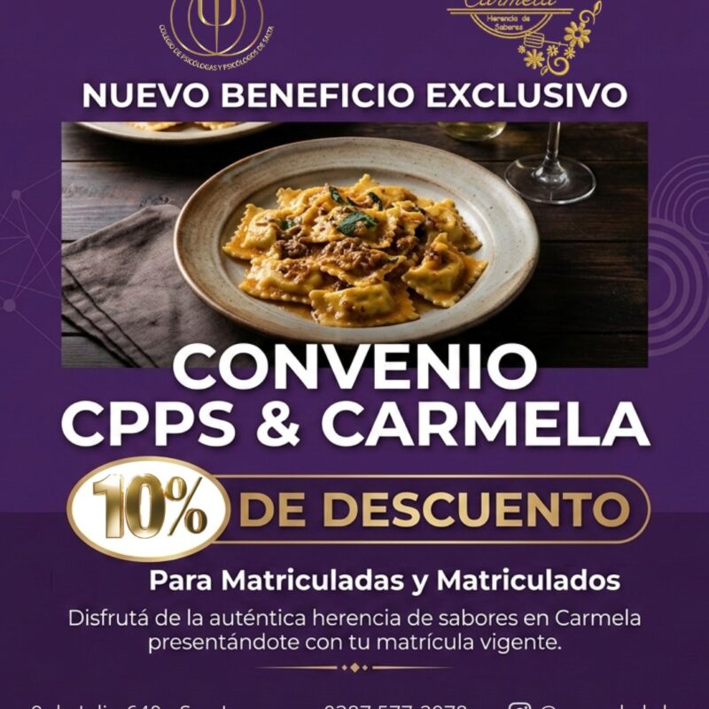 Convenio – Carmela Herencia de Sabores