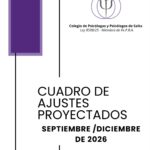 Actualizacion de Valores de Septiembre a Diciembre 2026