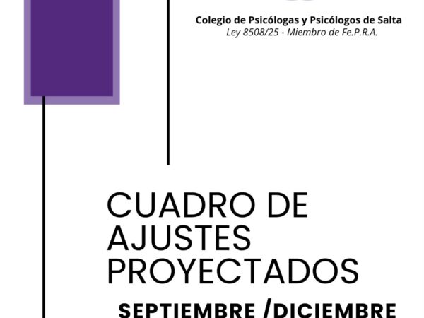 Actualizacion de Valores de Septiembre a Diciembre 2026